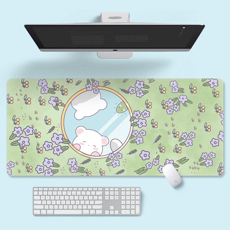 Large Personality Girl Office Keyboard Computer Desk Mat Large Personality Girl Office Keyboard Computer Desk Mat