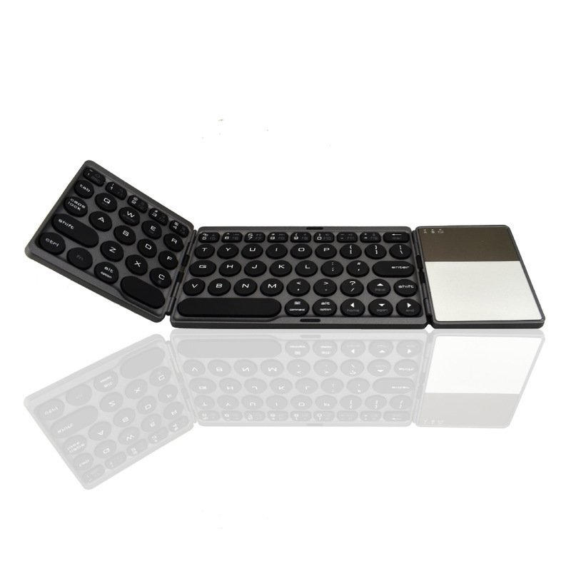 Three-fold wireless computer keyboard Three-fold wireless computer keyboard