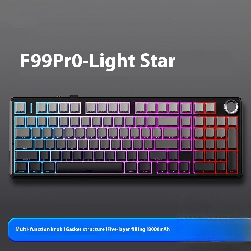 Wireless Three-model Bluetooth Office Game Side Engraved Key Cap Only For E-sports Wireless Three-model Bluetooth Office Game Side Engraved Key Cap Only For E-sports