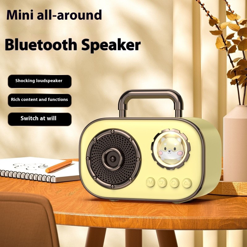 Portable Retro Bluetooth Audio Small Portable Home Portable Retro Bluetooth Audio Small Portable Home