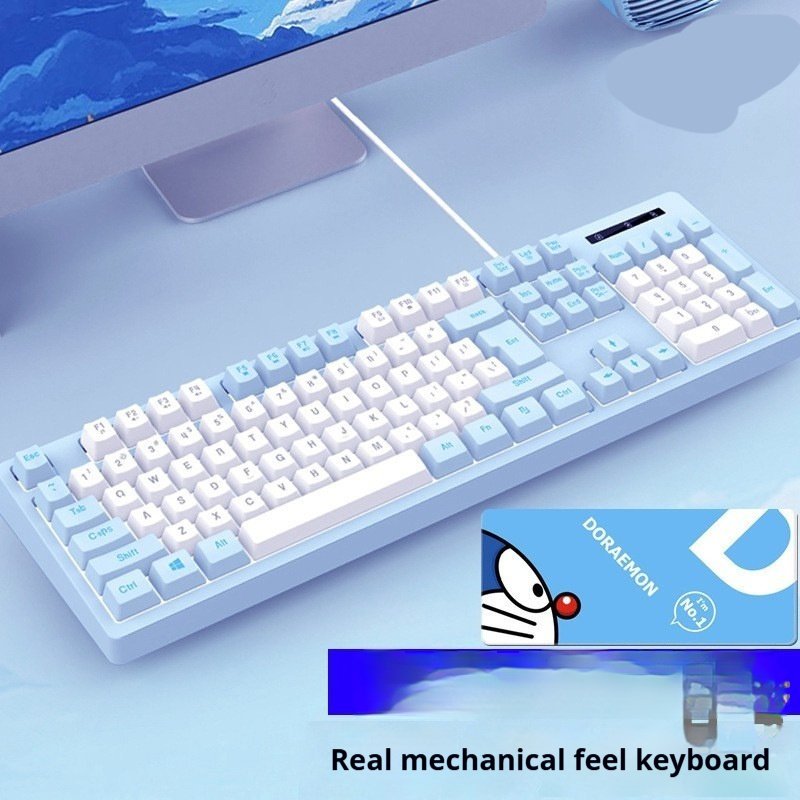 Mechanical Feeling Keyboard Mouse Suit Mechanical Feeling Keyboard Mouse Suit