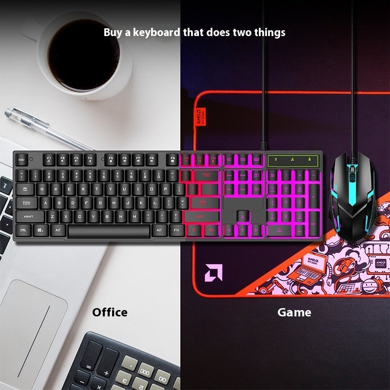 Gaming Keyboard Desktop Computer Wired E-sports Keyboard Gaming Keyboard Desktop Computer Wired E-sports Keyboard