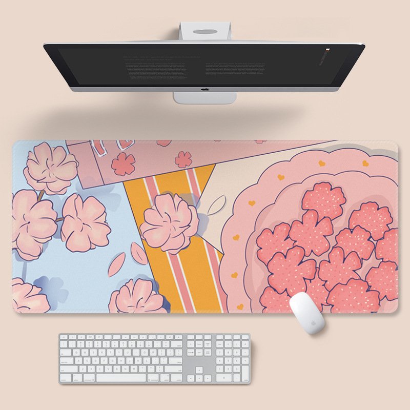 Large Personality Girl Office Keyboard Computer Desk Mat Large Personality Girl Office Keyboard Computer Desk Mat