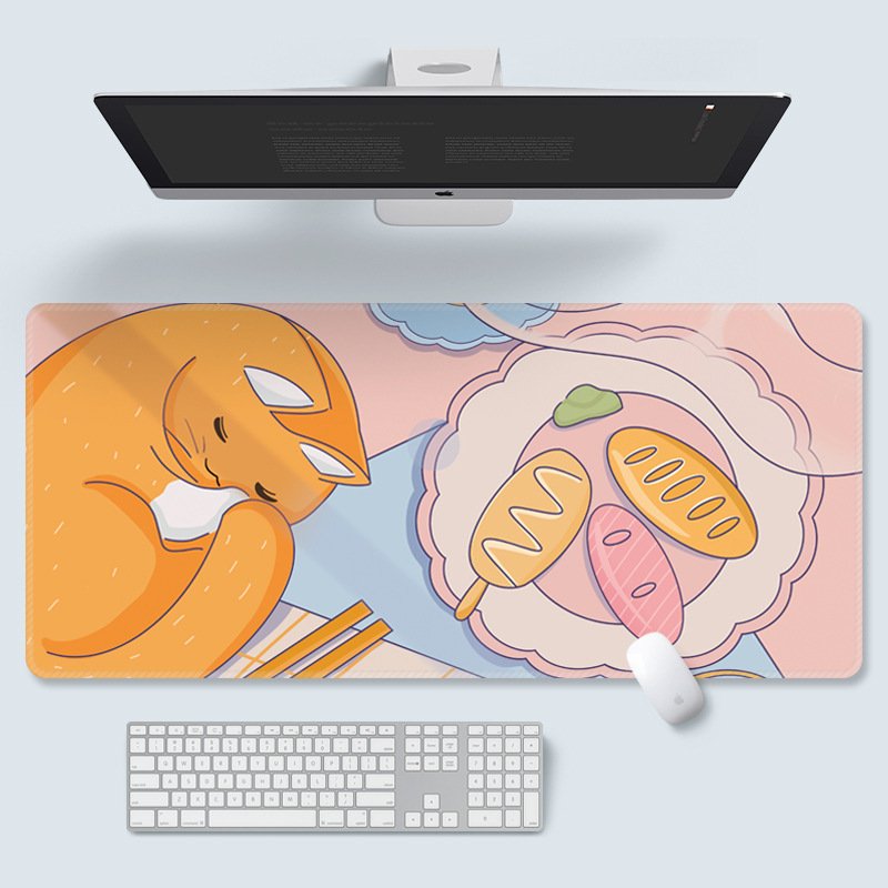 Large Personality Girl Office Keyboard Computer Desk Mat Large Personality Girl Office Keyboard Computer Desk Mat