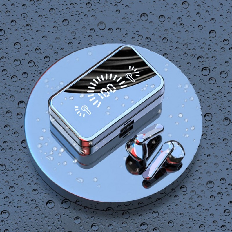 Wireless Bluetooth Earphone In-ear Super Long Standby Wireless Headsets With Mic LED Stereo Audio Sport Earbuds Wireless Bluetooth Earphone In-ear Super Long Standby Wireless Headsets With Mic LED Stereo Audio Sport Earbuds