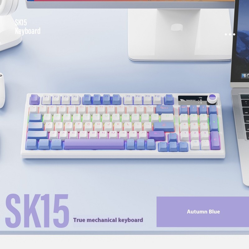 Wired With Knob E-sports Games Notebook Computer Mechanical Keyboard Wired With Knob E-sports Games Notebook Computer Mechanical Keyboard