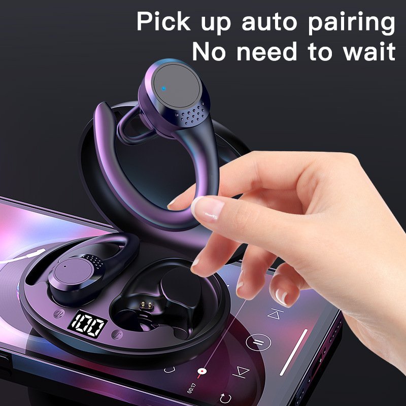 Bluetooth Sports Wireless Noise-canceling Earbuds With Deep Bass Bluetooth Sports Wireless Noise-canceling Earbuds With Deep Bass