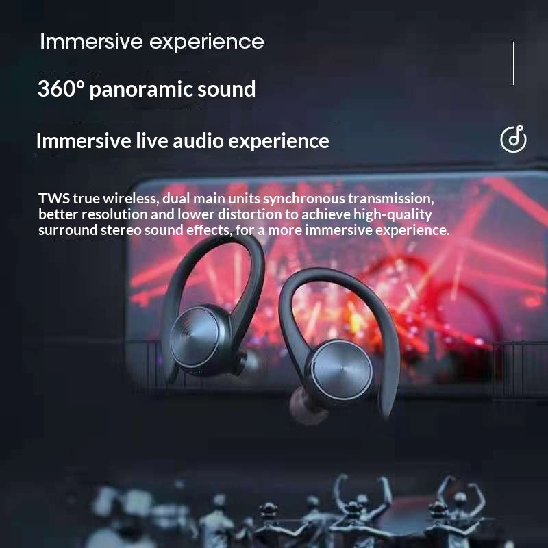 R200 TWS Wireless Sports Bluetooth Earbuds With Digital Display R200 TWS Wireless Sports Bluetooth Earbuds With Digital Display