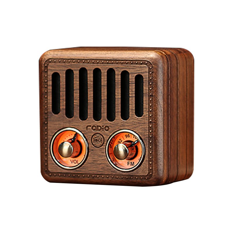 Wooden Bluetooth Speakers Retro Solid Wooden Audio With Radio Card Wooden Bluetooth Speakers Retro Solid Wooden Audio With Radio Card