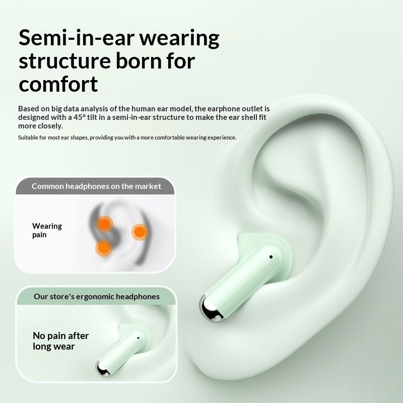 True Wireless Noise-canceling Bluetooth Earbuds With High Sound Quality And Ultra-long Battery Life True Wireless Noise-canceling Bluetooth Earbuds With High Sound Quality And Ultra-long Battery Life