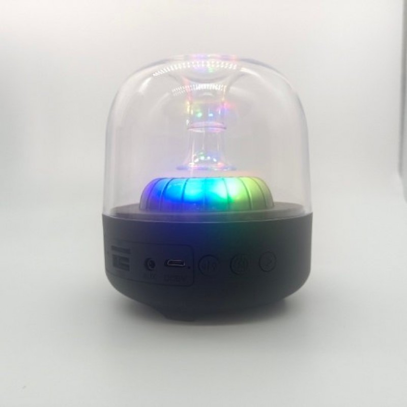 Blue Glass Speaker Desktop MINI Computer Bass Blue Glass Speaker Desktop MINI Computer Bass