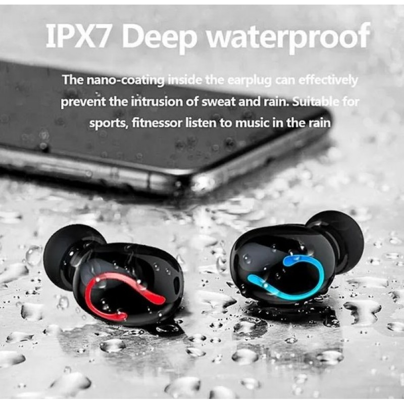 Bluetooth 5.1 Headset TWS Wireless Earphones Mini Earbuds Stereo Headphones IPX7 Bluetooth 5.1 Headset TWS Wireless Earphones Mini Earbuds Stereo Headphones IPX7