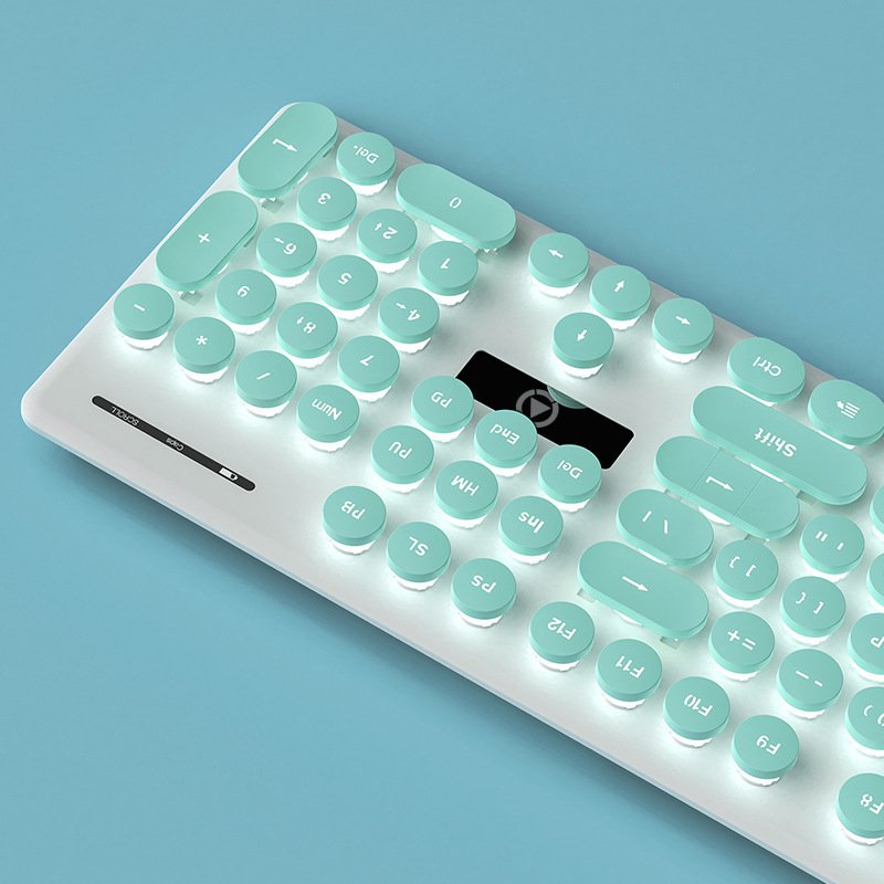 Punk Mechanical Feeling Keyboard Luminous Computer Notebook Accessories Punk Mechanical Feeling Keyboard Luminous Computer Notebook Accessories