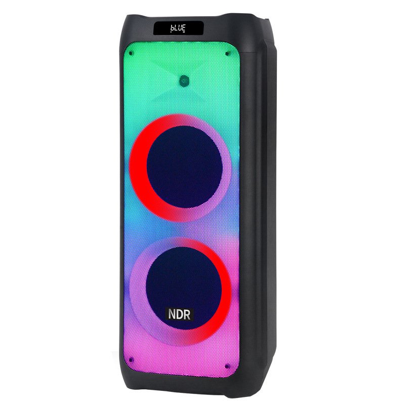 Portable Bluetooth Speaker With Dual 8-Inch Speakers Portable Bluetooth Speaker With Dual 8-Inch Speakers
