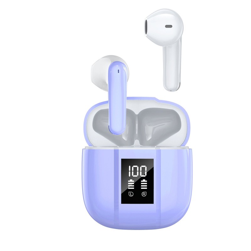 Wireless Bluetooth Earphones With Battery Level Display Wireless Bluetooth Earphones With Battery Level Display
