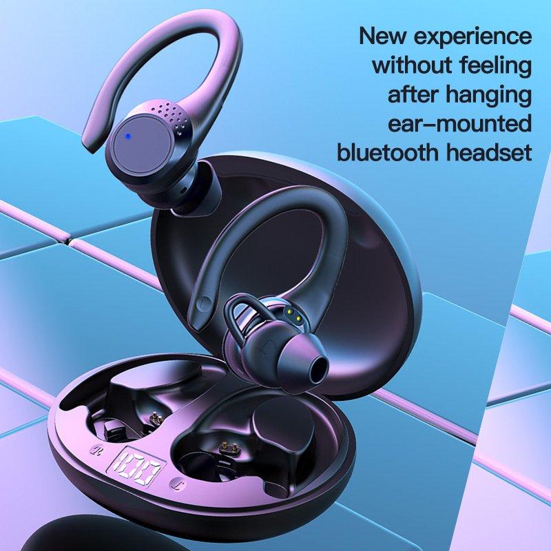 Bluetooth Sports Wireless Noise-canceling Earbuds With Deep Bass
