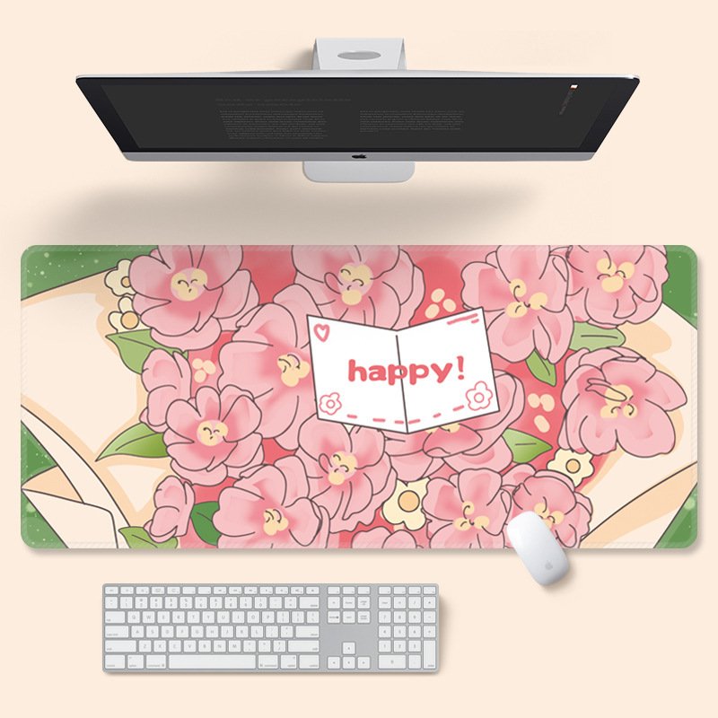 Large Personality Girl Office Keyboard Computer Desk Mat Large Personality Girl Office Keyboard Computer Desk Mat