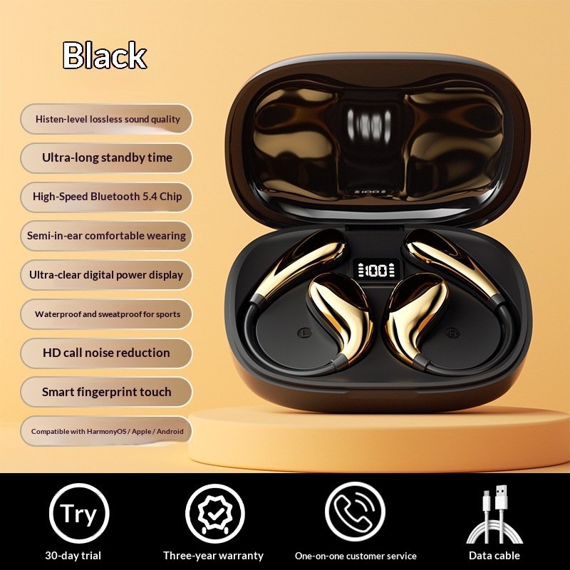 Noise-canceling Wireless High-fidelity Sports Bluetooth Earbuds With Long Battery Life Noise-canceling Wireless High-fidelity Sports Bluetooth Earbuds With Long Battery Life
