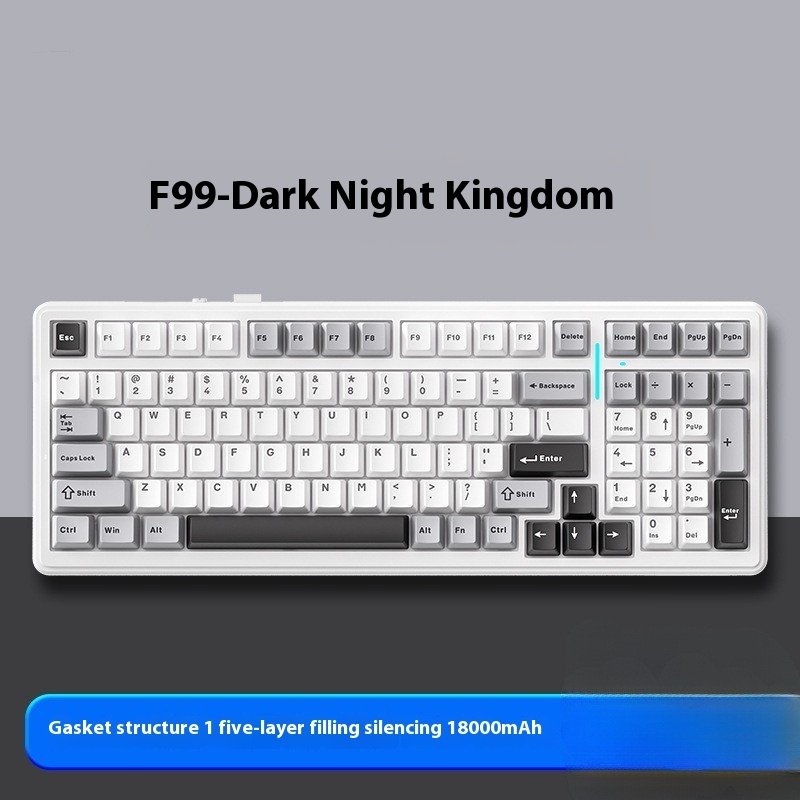 Wireless Three-model Bluetooth Office Game Side Engraved Key Cap Only For E-sports Wireless Three-model Bluetooth Office Game Side Engraved Key Cap Only For E-sports