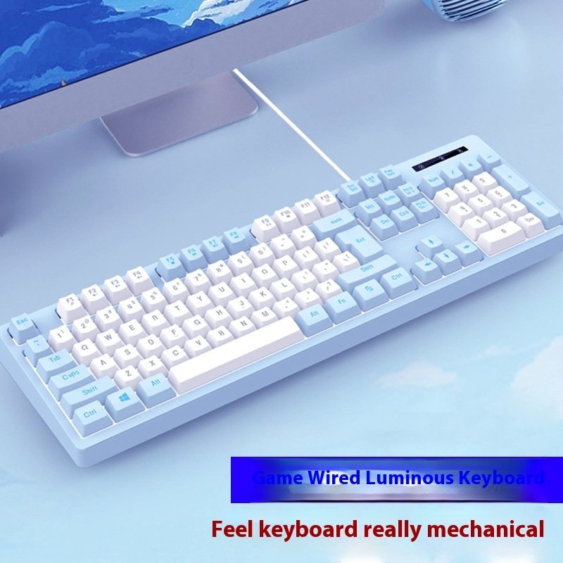 Mechanical Feeling Keyboard Mouse Suit Mechanical Feeling Keyboard Mouse Suit